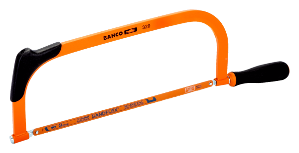 Bahco Metallsägebögen 320 Metallsäge - 504mm - 300mm Blatt - 120mm Griff