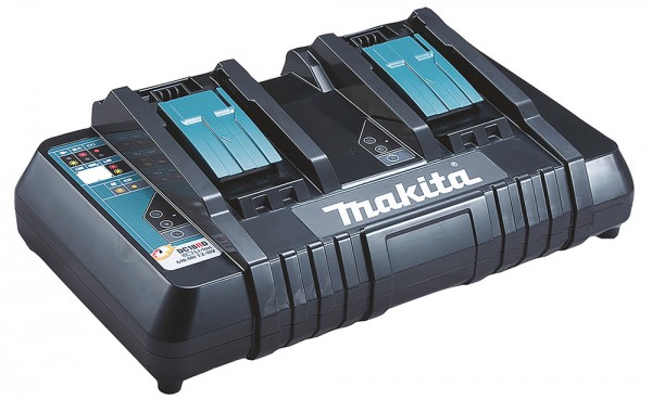 Makita Ladegerät - DC18RD - 196933-6 - 14,4-18V - für 2 Akkus