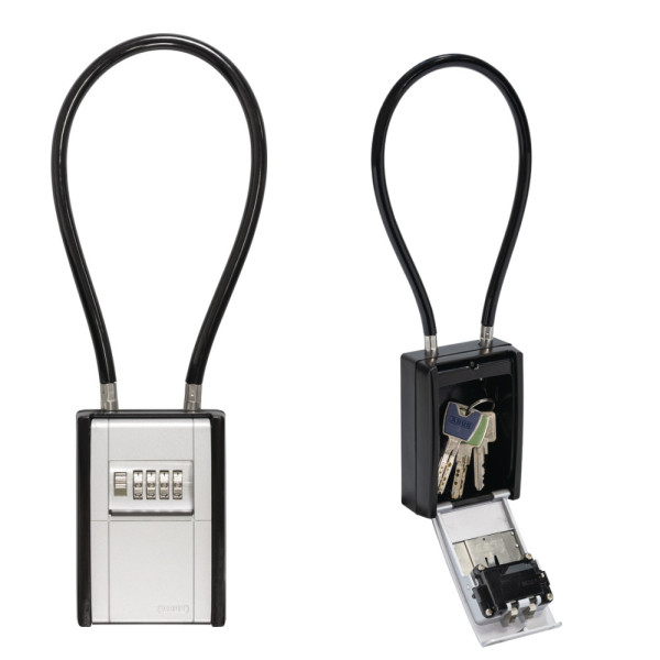 Abus Schlüsselkasten Schlüsselbox KeyGarage 797 FLEX mit Kabel - Zahlencode