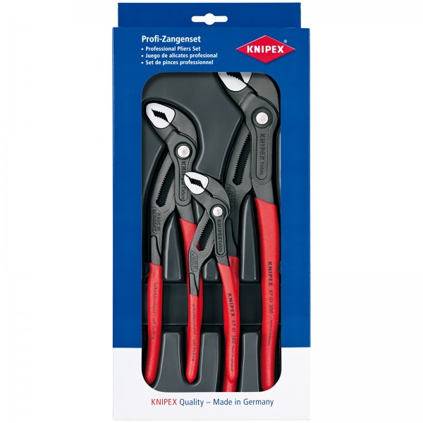 Knipex Cobra Zangen Set 00 20 09 V02 
