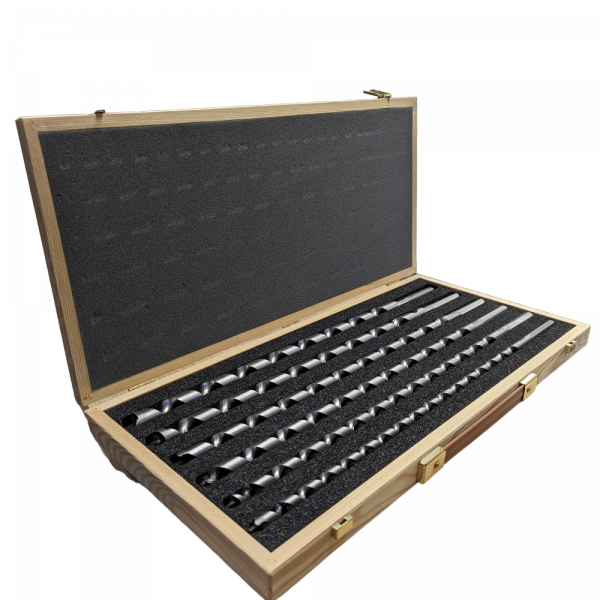 Famag Schlangenbohrer LEWIS Satz 1414400 - 6-tlg - 460mm - Holzkoffer - 10-20mm