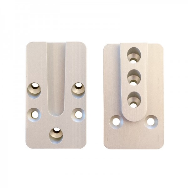 Pitzl Verbinder HVP 88107.0000 - für 10 Schrauben aus eloxiertem Aluminium