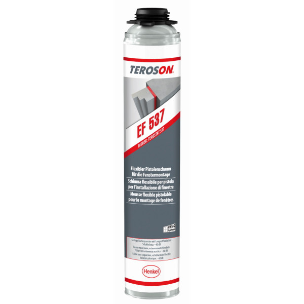 Teroson Pistolenschaum 750ml 1-K EF 537 - 1 komponentiger Fenstermontageschaum