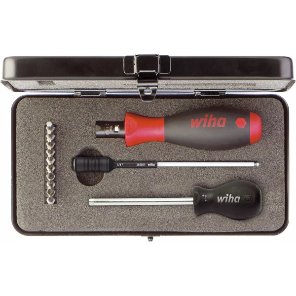 Wiha Drehmoment-Schraubendreher Set - 26893 - 0,8-5 NM - in Box - 14-tlg.