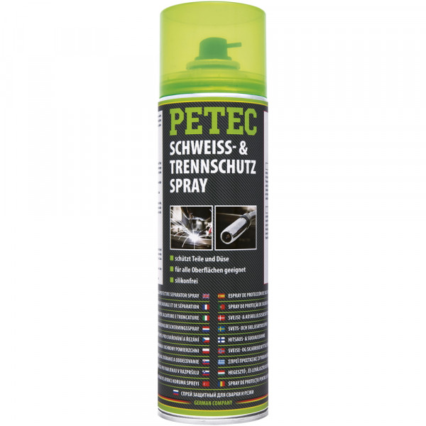 Petec 72050 Schweiß- und Trennschutzspray CO2 - 500ml Dose - alle Oberflächen