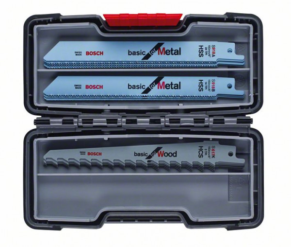 Bosch Säbelsägeblatt-Set - 15-tlg. Wood and Metal - 2607010901