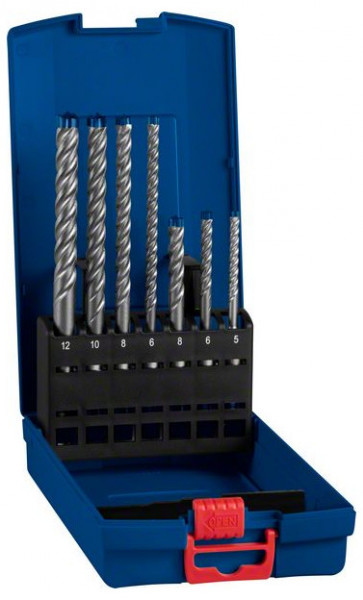 Bosch SDS plus-7X Hammerbohrer-Set - SDS PLUS - 7-teilig - 5-12 mm - 6035911944