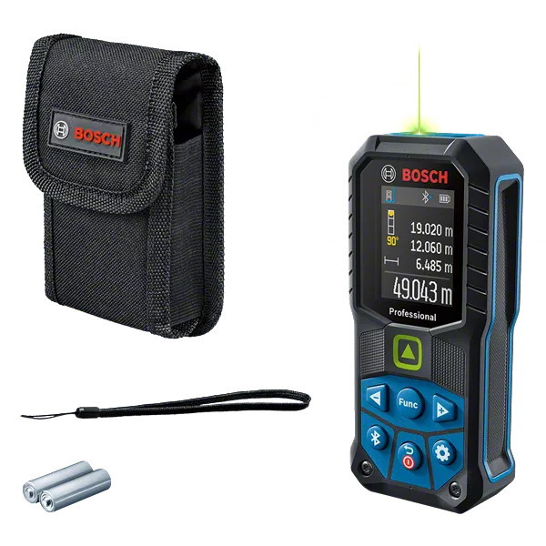 Bosch Laser-Entfernungsmesser GLM 50-27 CG - 50m - grün - IP65 - 0601072U00