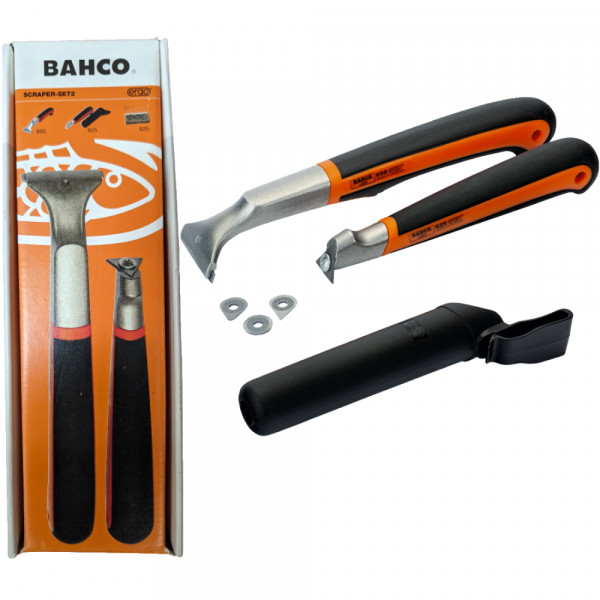 Bahco Farbschaber-Satz - 5-teilig - ergonomisch - Hartmetallklingen ScaperSet 2