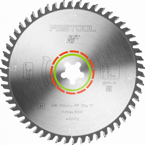 Festool Kreissägeblatt LAMINATE/HPL 190mm - 225mm - 492052 - 489459