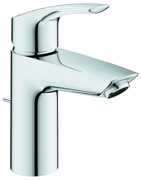 Grohe Einhand-Waschtischbatterie Eurosmart 33265003 Zugstangen-Ablaufgarnitur