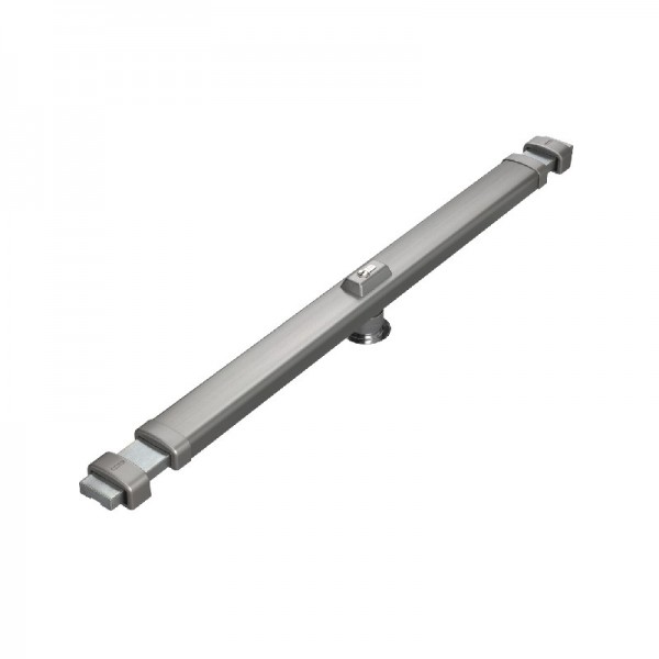Abus Panzerriegel Türriegel PR2700 - Edelstahl-Look ohne Zylinder