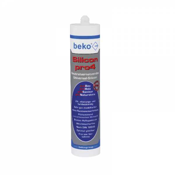 Beko pro4 Premium-Silicon 310ml - betongrau