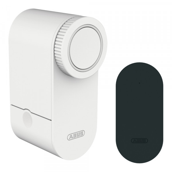 Abus Türschlossantrieb LOXERIS One in weiß - inkl. WLAN Bridge One in schwarz