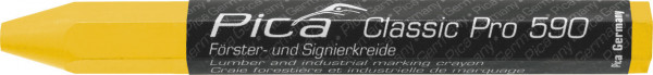 Pica Förster- und Signierkreide - Classic PRO 590 - gelb - 590/44