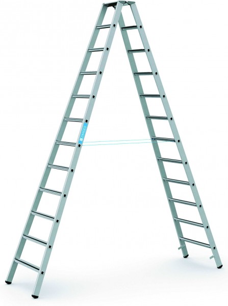Zarges Stehleiter - 12 Sprossen - Leiterhöhe 3,15 Meter - Saferstep B - 41312