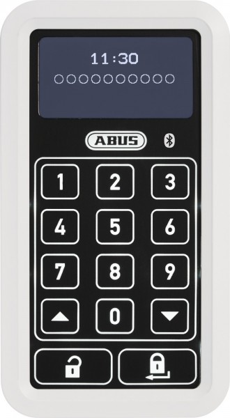 Abus Bluetooth-Tastatur Home Tec Pro CFT 3100 W in weiß