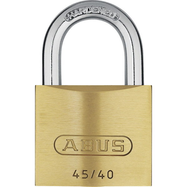 Abus Vorhangschloss Messing 45/40 Quad-Pack B/SB - 11826