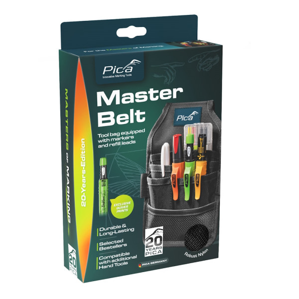 Pica Gürteltasche Set Master Belt 55060-J 20-Years-Edition - Pica Stift Set