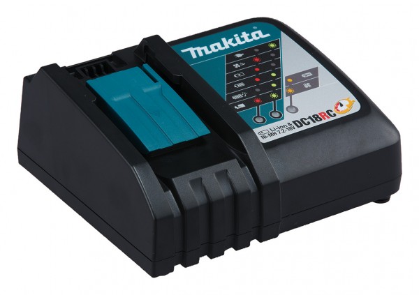 Makita Ladegerät - DC18RC - 14,4-18V - Schnellladegerät für 1 Akku