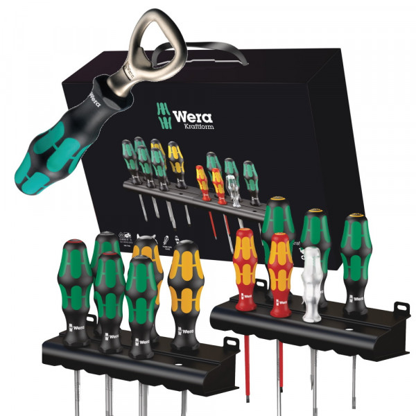 Wera Kraftform Schraubendreher Big Pack XXL 2 - TX 12 teilig + Flaschenöffner