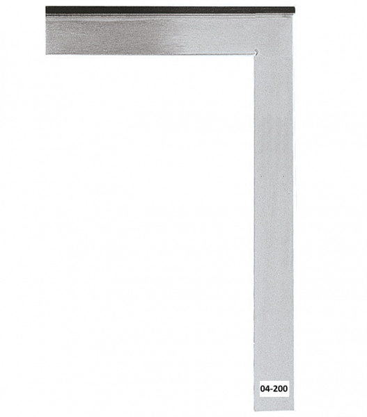 HM Müllner Schlosserwinkel mit Anschlag - 4-200 - 20x5mm - kurz/lang 130/200mm