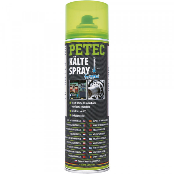 Petec 71950 Kältespray freeze -45 Grad - 400ml Dose - 360 Grad Sprühkopf