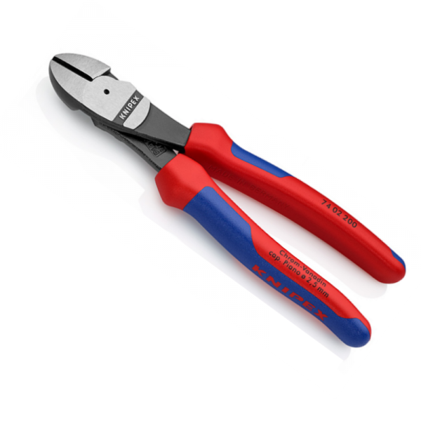 Knipex 74 02 200 mm Kraft-Seitenschneider 7402200