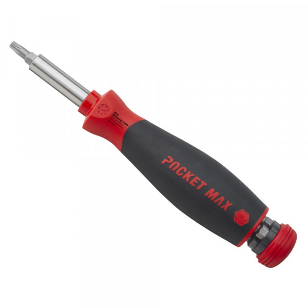 Wiha Schraubendreher mit Bitmagazin - PocketMax - magnetisch - 8 Bits - 45292