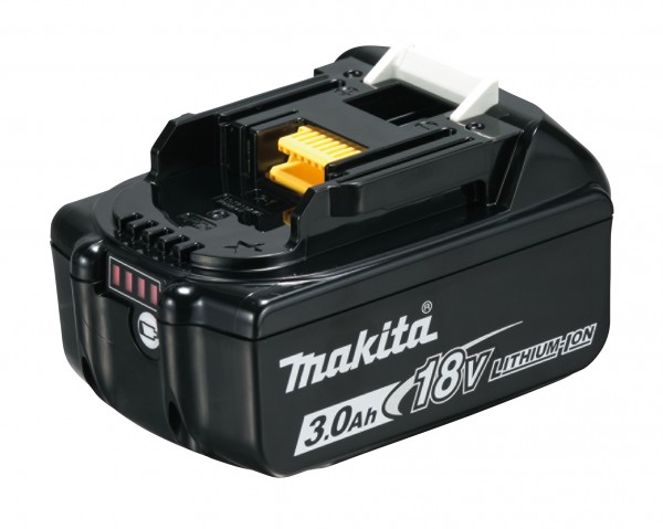 Makita Ersatzakku BL1830B 18V 3,0 Ah - LED Ladestandsanzeige