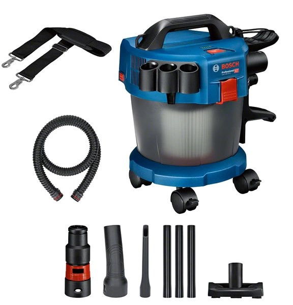 Bosch Akku-Staubsauger GAS 18V-10 L - mit Rollen - 18V - ohne Akkus