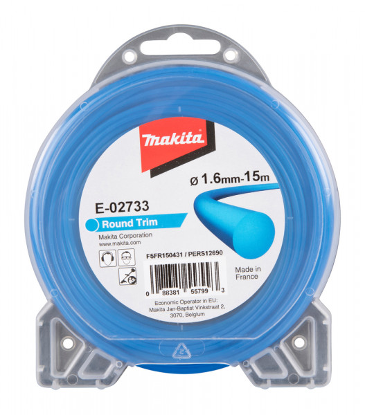 Makita Mähfaden rund 1,6 mm - E-02733 - 15m